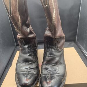 ACME Distressed Brown Leather Boots